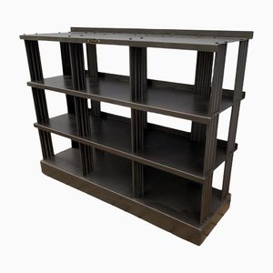 Industrial Metal Shelf from Strafor, 1920s