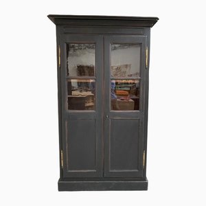 Patinated Display Cabinet, Early 20th Century