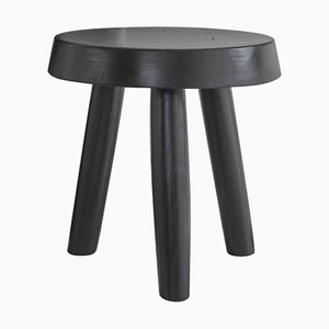 Low Black Stained Milk Stools from Bicci de’ Medici