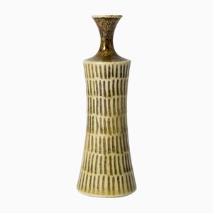 Miniatur Steingut Vase von Stig Lindberg für Gustavsberg