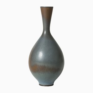 Vase aus Steingut von Berndt Friberg von Gustavsberg