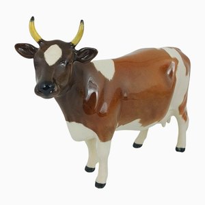 CH Ickham Bessie 1350 6200 BSK Ayrshire Cow Figure from Beswick