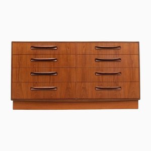 Mid-Century Teak Chest of 8 Drawers from G Plan, 1960s