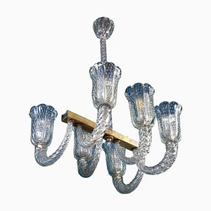 Art Deco Chandelier by Barovier & Toso