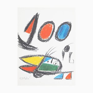 Joan Miró, 1970er, Limitierte Fotolithografie