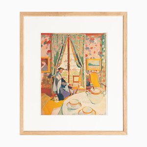 Maurice Marinot, Interior, 1972, Limited Edition Lithographie