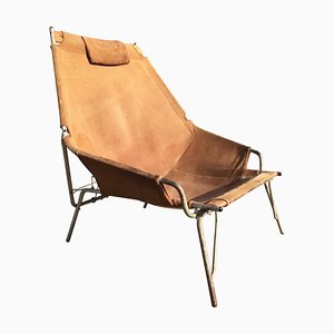 Mid-Century Modern Danish Easy Chair by Erik Ole Jørgensen, 1954
