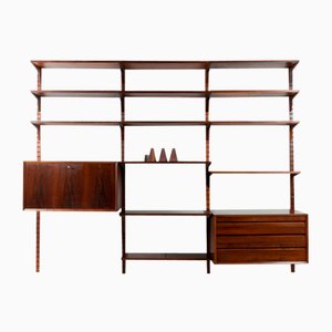 Vintage Danish Wall Unit in Rosewood by Poul Cadovius for Cado, 1960s