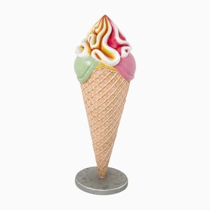 Statuetta Mid-Century a forma di gelato