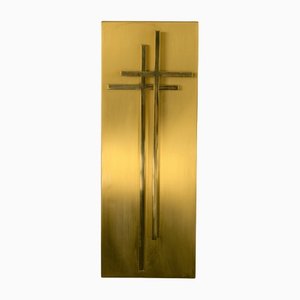 Crucifix Décoratif par Angelo Brotto pour Esperia, Italie, 1970s