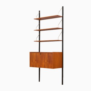 Mid-Century Danish Wall Unit with a Secretaire, 1960s or 1970s