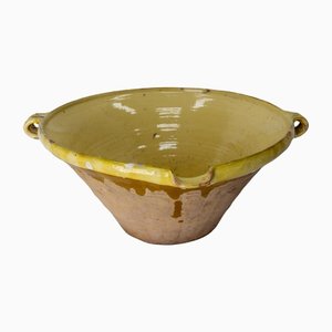 French Glazed Terracotta Confit Tian or Bowl
