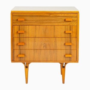 Vintage Nightstand with Drawers