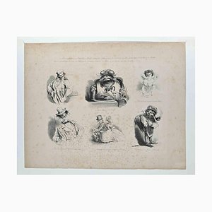 Alfred Grevin, Animals, Original Lithograph, Late-19th-Century