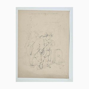 Alfred Grevin, Disegno originale, fine XIX secolo