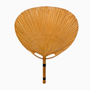 Uchiwa LLL Wall Light in Bamboo by Ingo Maurer for M-Design, 1970s
