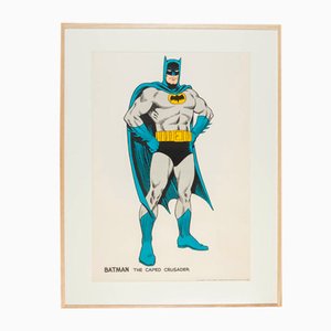 Affiche de Bande Dessinée Batman, The Caped Crusader