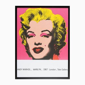 Warhol's Monroe Ausstellungstafel