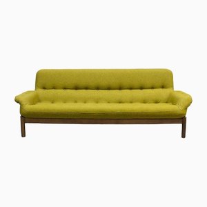 Mid-Century Danish Mellow Yellow Sofa