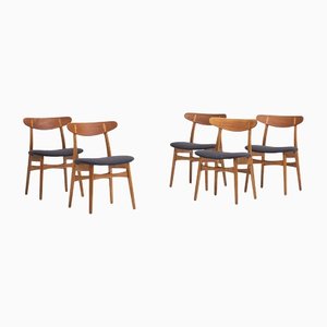 CH30 Dining Chairs by Hans Wegner, Sweden, 1960s, Set of 5
