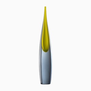 Small Gray / Yellow Pinnacles Sculpture by Luciano Gaspari