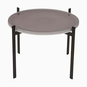 Cloudy Grey Porzellan Single Deck Tisch von Ox Denmarq