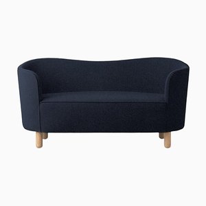 Blaues naturbelassenes Sahco Zero Mingle Sofa aus Eiche von by Lassen