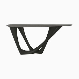 Graphite G-Console Duo Steel Base and Top by Zieta