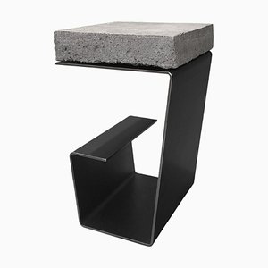 The Line Concrete Side Table by Baker Street Boys