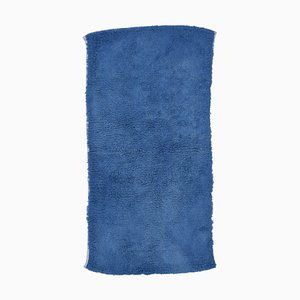 Blauer Vintage Tulu Teppich