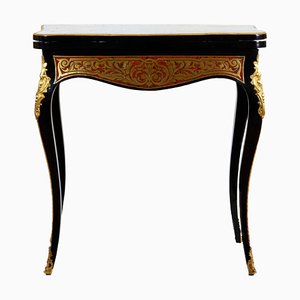 Boulle Style Card Table