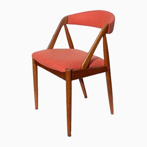 Model 31 Teak Dining Chairs Danish Mid-Century Modern by Kai Kristiansen, 1960s, Set of 8