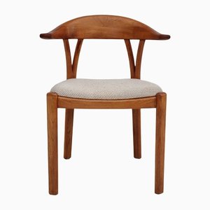 Dänischer Sessel aus Teak & Wolle, 1960er