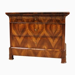 Antique Louis Philippe Walnut Chest of Drawers