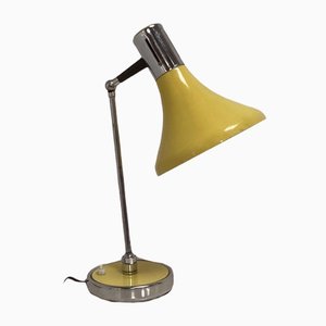 Lámpara de mesa amarilla, Italia, 1970