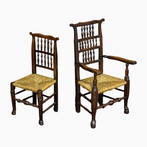 Chaises Géorgiennes Lancashire, Set de 8