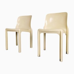 Selene Chairs by Vico Magistretti for Artemide, 1970s, Set of 4