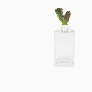 Crystal Cactus Carafe or Decanter by Hilton McConnico for Daum, France, 1980s