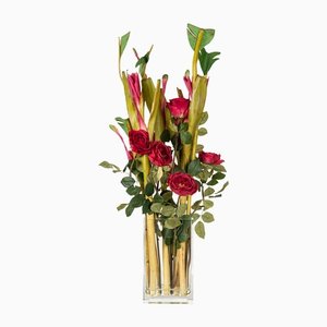 Italian Eternity Okinawa Roses Set Arrangement Composition from VGnewtrend