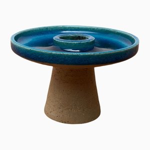 Mid-Century Danish Ceramic Candle Holder by Herman A. Kähler for Hak, 1960s
