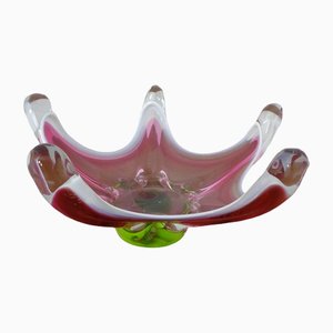Large Italian Bowl in Murano Glass, 1960s