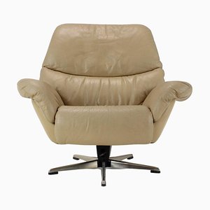 Grand Fauteuil Ajustable Scandinave en Cuir par Peem, 1970s