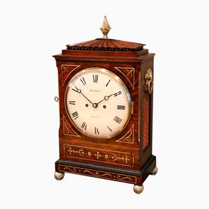 Regency Bracket Clock in Mahogany