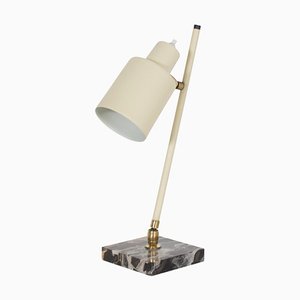 Table Lamp in Metal and Marble from Stilux Milano, Italy, 1950s