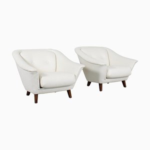 Boucle Armchairs, 1960s, Set of 2