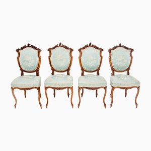 Rococo Dining Chairs, France, 1880s, Set of 4