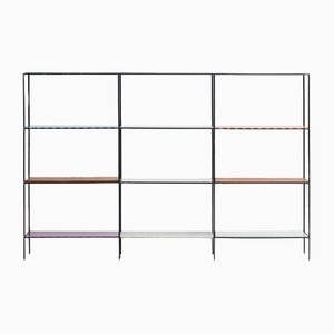 Danish Abstract Shelving Unit by Poul Cadovius, 1960s