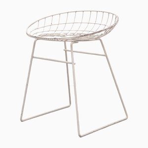 KM05 Wire Stool by Cees Braakman for Pastoe, 1950s