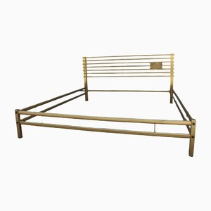Italian Brass Daybed by Luciano Frigerio, 1970s