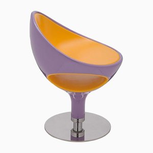 Chaise Pivotante Collection Ring par Giancarlo Zema pour Giovannetti